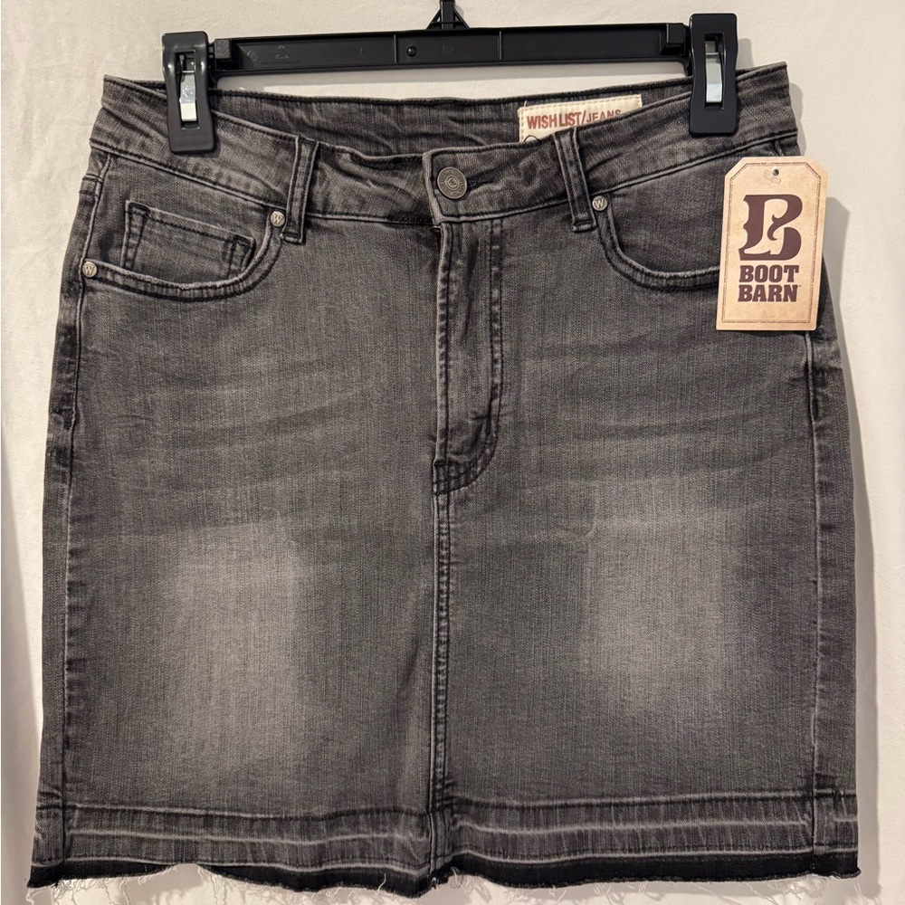 Wishlist Women's Charcoal Mini Skirt